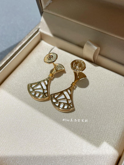 [⭐Reverie Jewels]DREAM MOP 1 DIAMOND EARRINGS