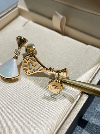 [⭐Reverie Jewels]DREAM MOP 1 DIAMOND EARRINGS
