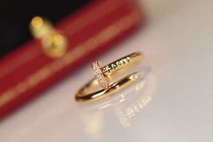 [⭐Reverie Jewels]JUSTE RING 2.65MM GOLD DIAMOND