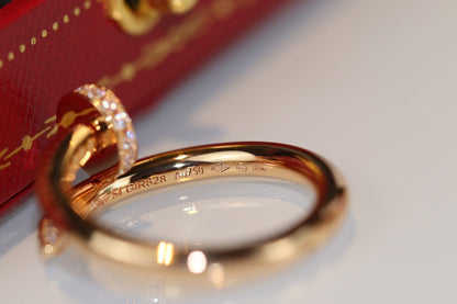 [⭐Reverie Jewels]JUSTE RING 2.65MM GOLD DIAMOND