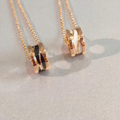 [⭐Reverie Jewels]ZERO 1 NECKLACE PINK GOLD