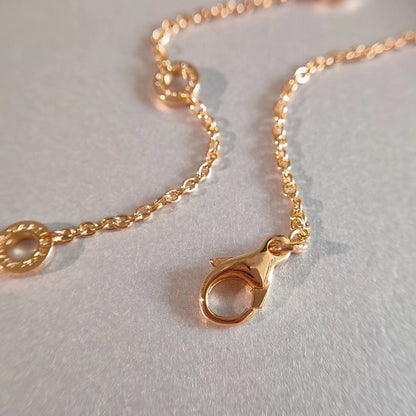 [⭐Reverie Jewels]ZERO 1 NECKLACE PINK GOLD
