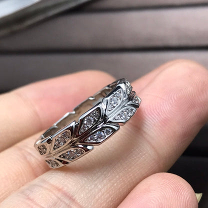 [Reverie Jewels]OLIVE LEAF RING DIAMONDS