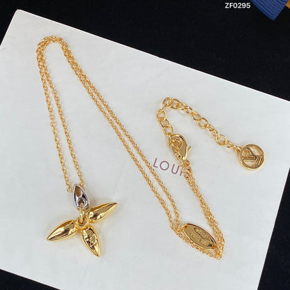[⭐Reverie Jewels]LOUISETTE PEDANT GOLD NECKLACE