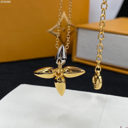 [⭐Reverie Jewels]LOUISETTE PEDANT GOLD NECKLACE