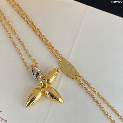 [⭐Reverie Jewels]LOUISETTE PEDANT GOLD NECKLACE