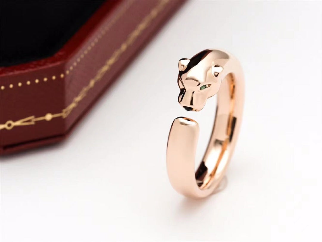 [⭐Reverie Jewels]PANTHERE PINK GOLD SMALL