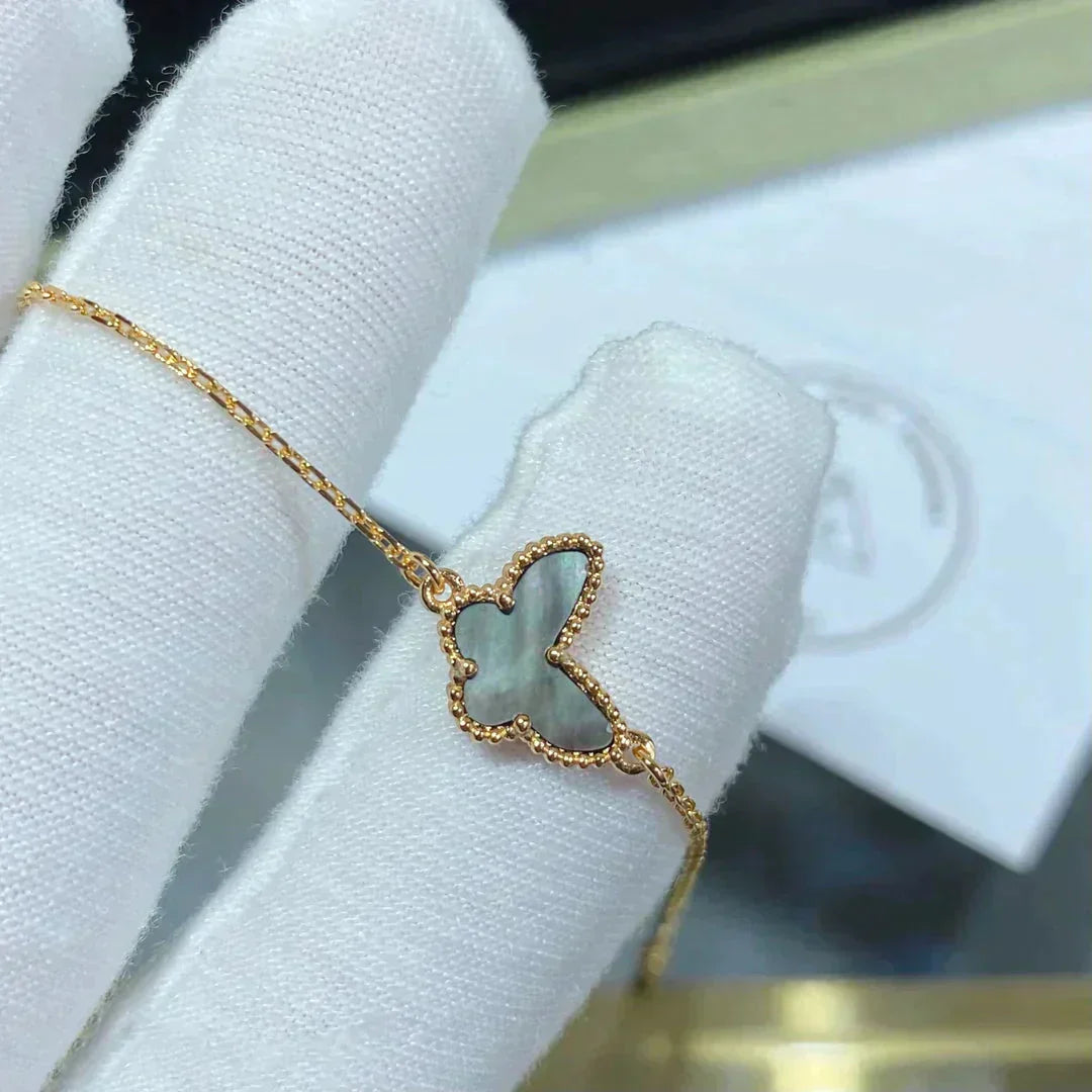 [⭐Reverie Jewels]BUTTERFLY DARK MOP BUTTERFLY BRACELET