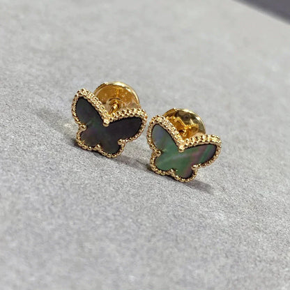 [⭐Reverie Jewels]BUTTERFLY DARK MOP  EARRINGS