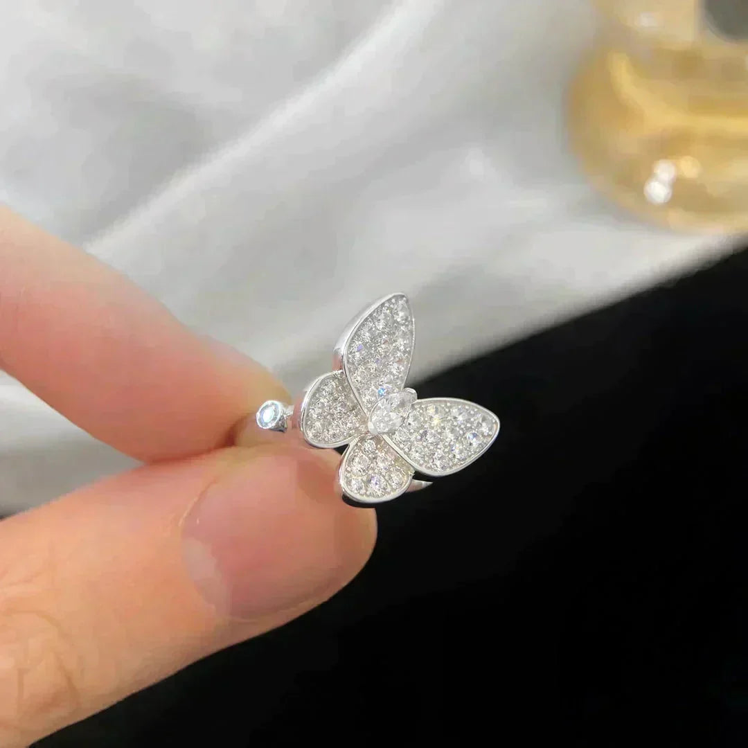 [⭐Reverie Jewels]BUTTERFLY DIAMOND RING