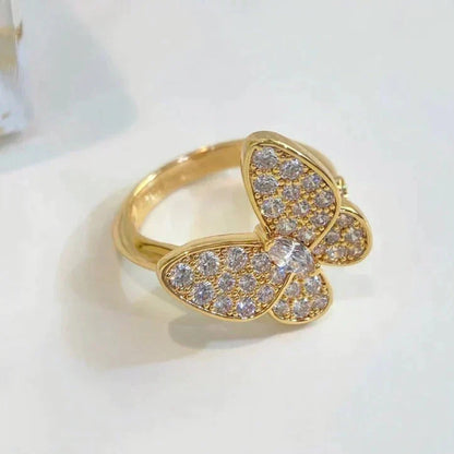 [⭐Reverie Jewels]BUTTERFLY DIAMOND RING