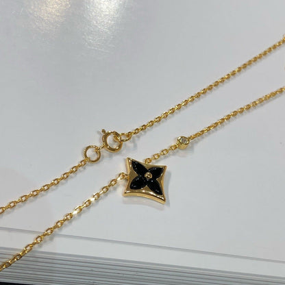 [⭐Reverie Jewels]STAR BLACK MOP NECKLACE