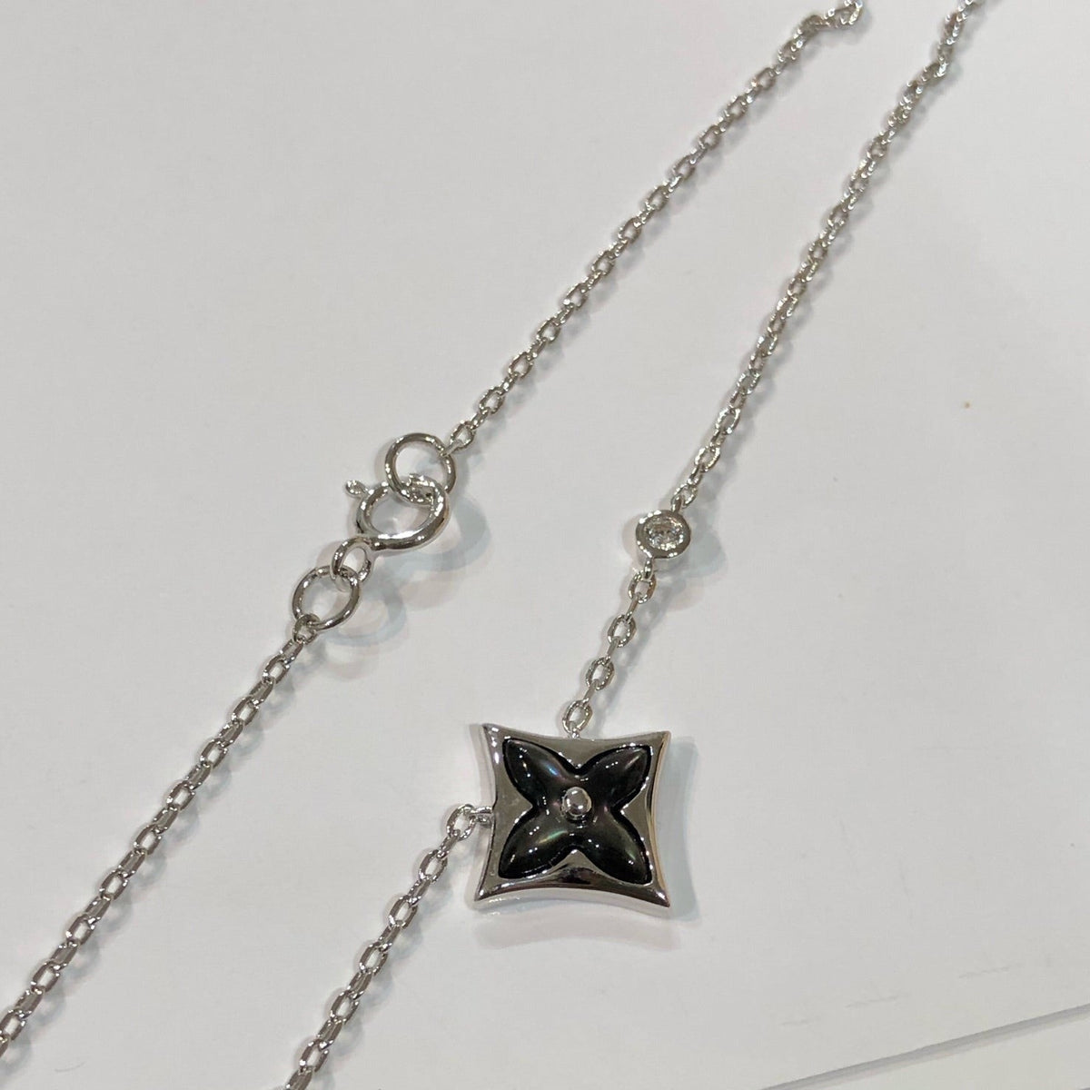 [⭐Reverie Jewels]STAR BLACK MOP NECKLACE