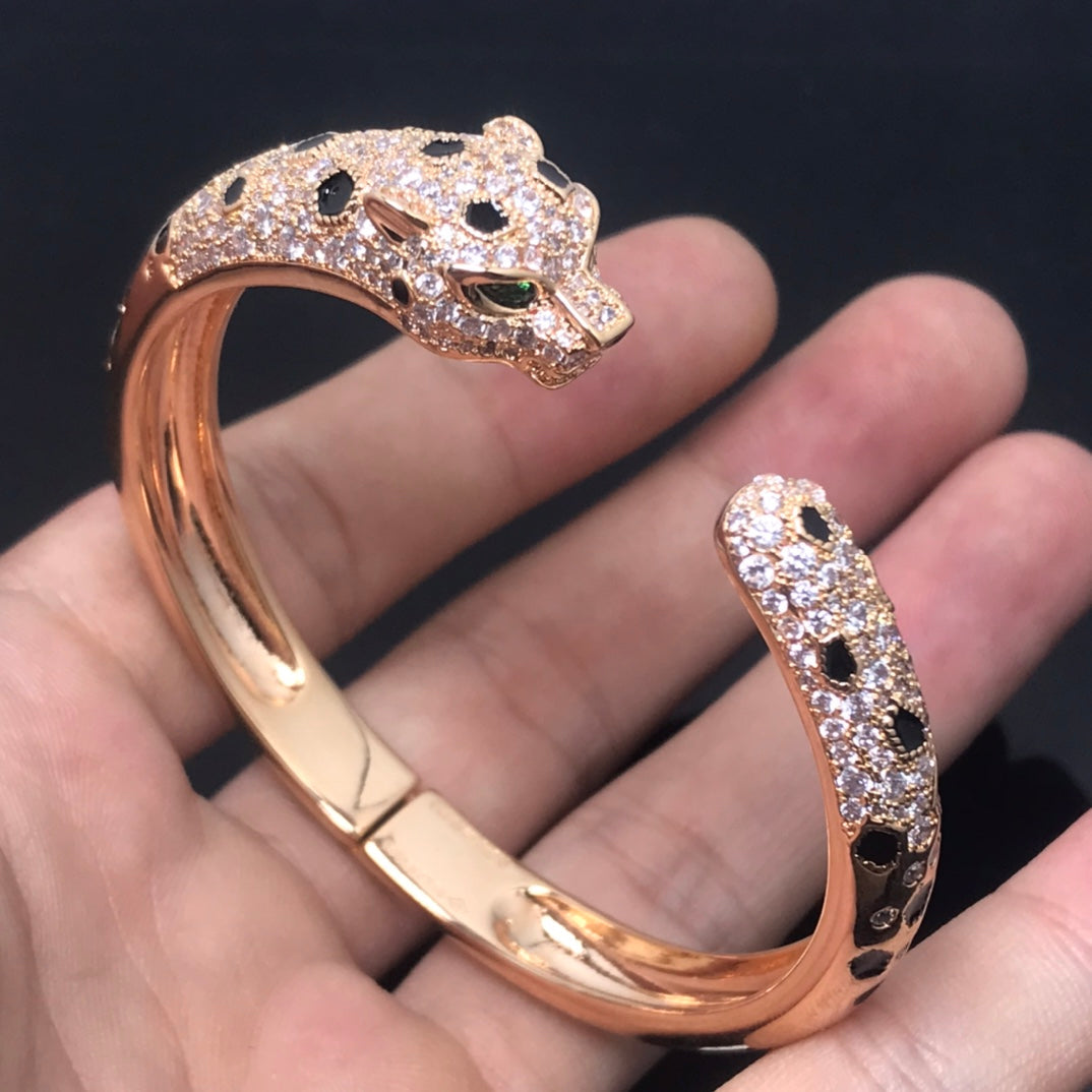 [⭐Reverie Jewels]PANTHERE BIG BRACELET DIAMONDS