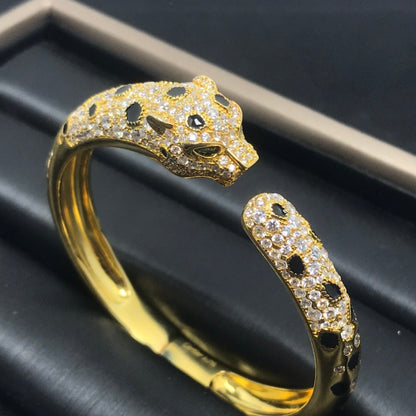 [⭐Reverie Jewels]PANTHERE BIG BRACELET DIAMONDS