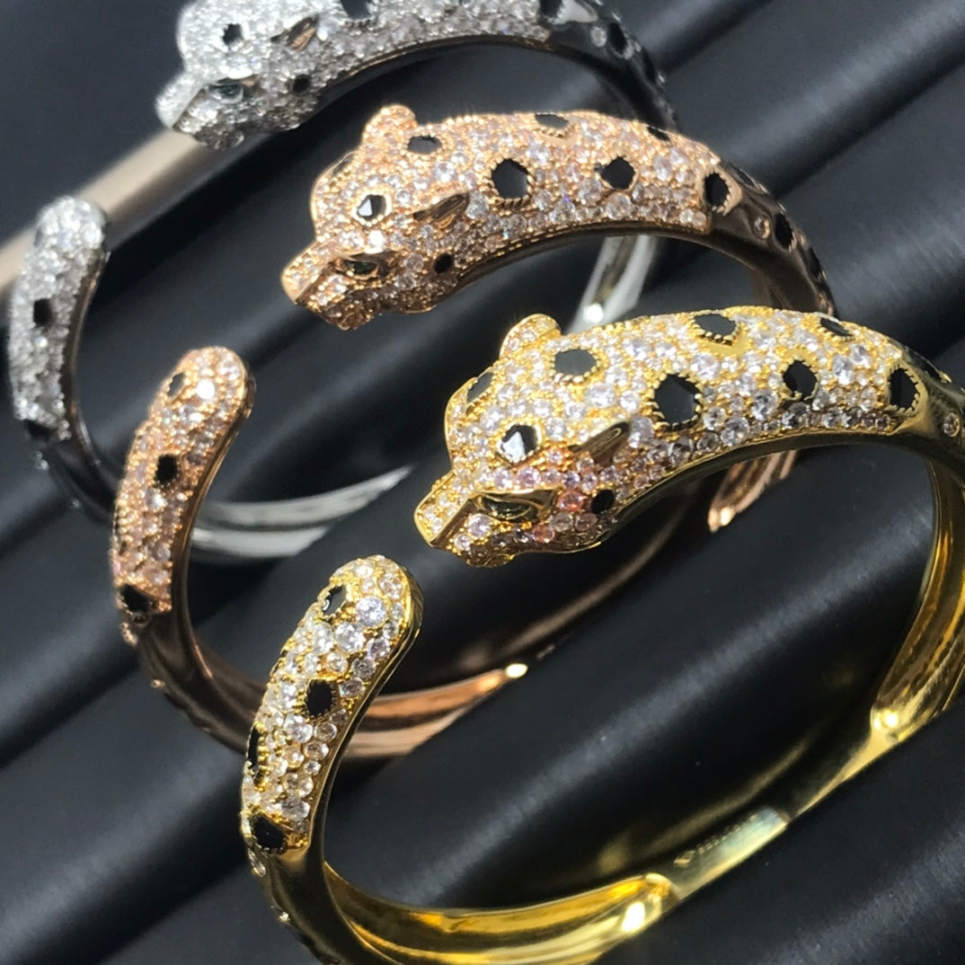 [⭐Reverie Jewels]PANTHERE BIG BRACELET DIAMONDS