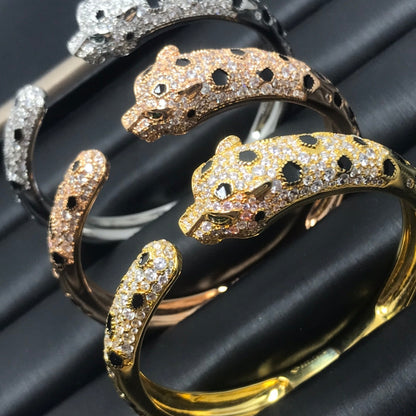 [⭐Reverie Jewels]PANTHERE BIG BRACELET DIAMONDS
