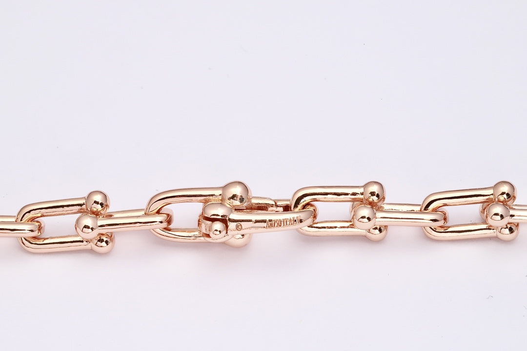 [Reverie Jewels]HARDWEAR PINK GOLD WRAP NECKLACE