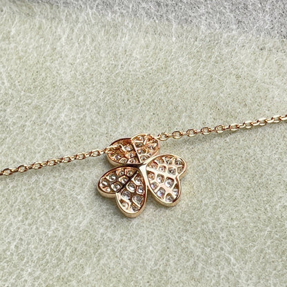 [⭐Reverie Jewels]FLOWER DIAMOND NECKLACE