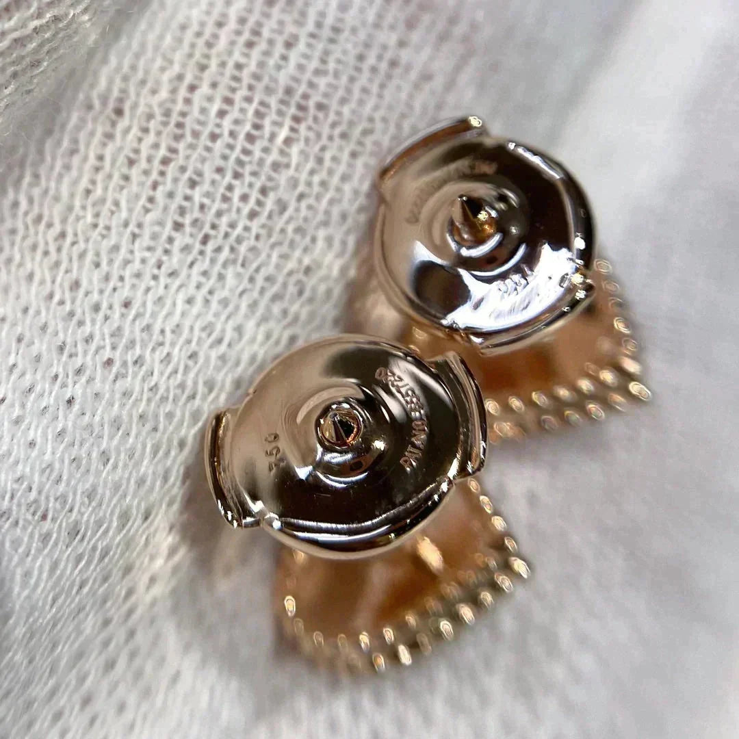 [⭐Reverie Jewels]HEART CARNELIAN STUD EARRINGS