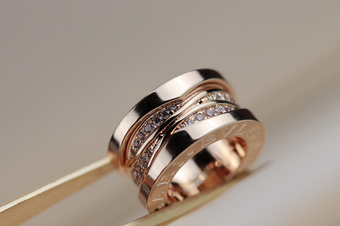 [⭐Reverie Jewels]ZERO 1 PINK GOLD DIAMOND NECKLACE