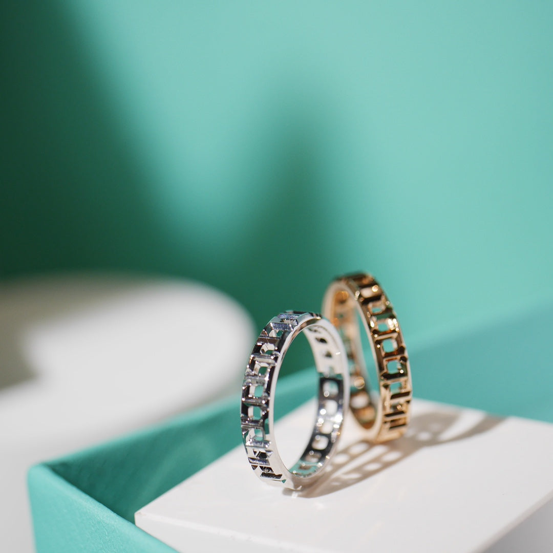 [Reverie Jewels]T TRUE 3.5MM PINK GOLD RING