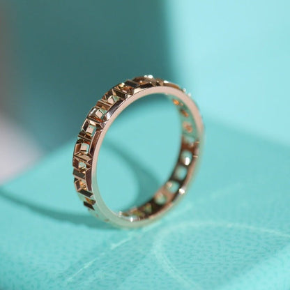 [Reverie Jewels]T TRUE 3.5MM PINK GOLD RING