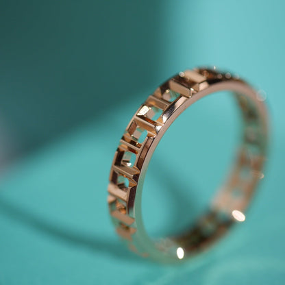 [Reverie Jewels]T TRUE 3.5MM PINK GOLD RING
