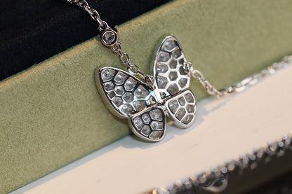 [⭐Reverie Jewels]BUTTERFLY DIAMOND NECKLACE