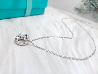 [Reverie Jewels]SNAIL PEDANT SILVER NECKLACE