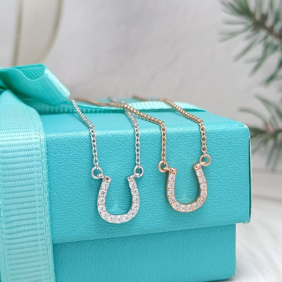 [Reverie Jewels]U DIAMONDS PEDANT NECKLACE