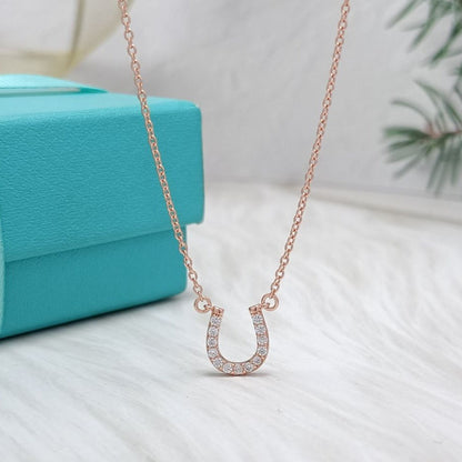 [Reverie Jewels]U DIAMONDS PEDANT NECKLACE
