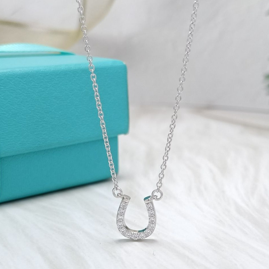 [Reverie Jewels]U DIAMONDS PEDANT NECKLACE