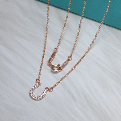 [Reverie Jewels]U DIAMONDS PEDANT NECKLACE