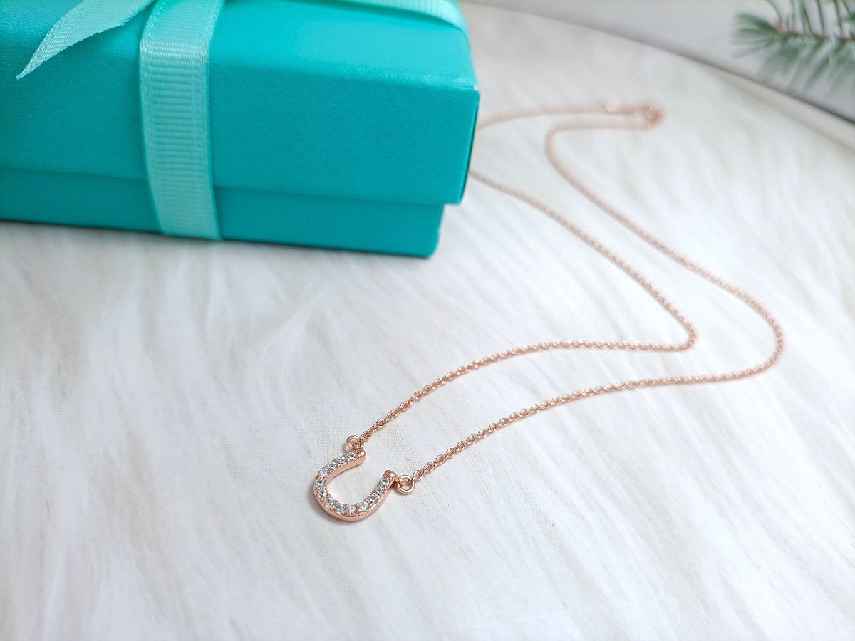 [Reverie Jewels]U DIAMONDS PEDANT NECKLACE