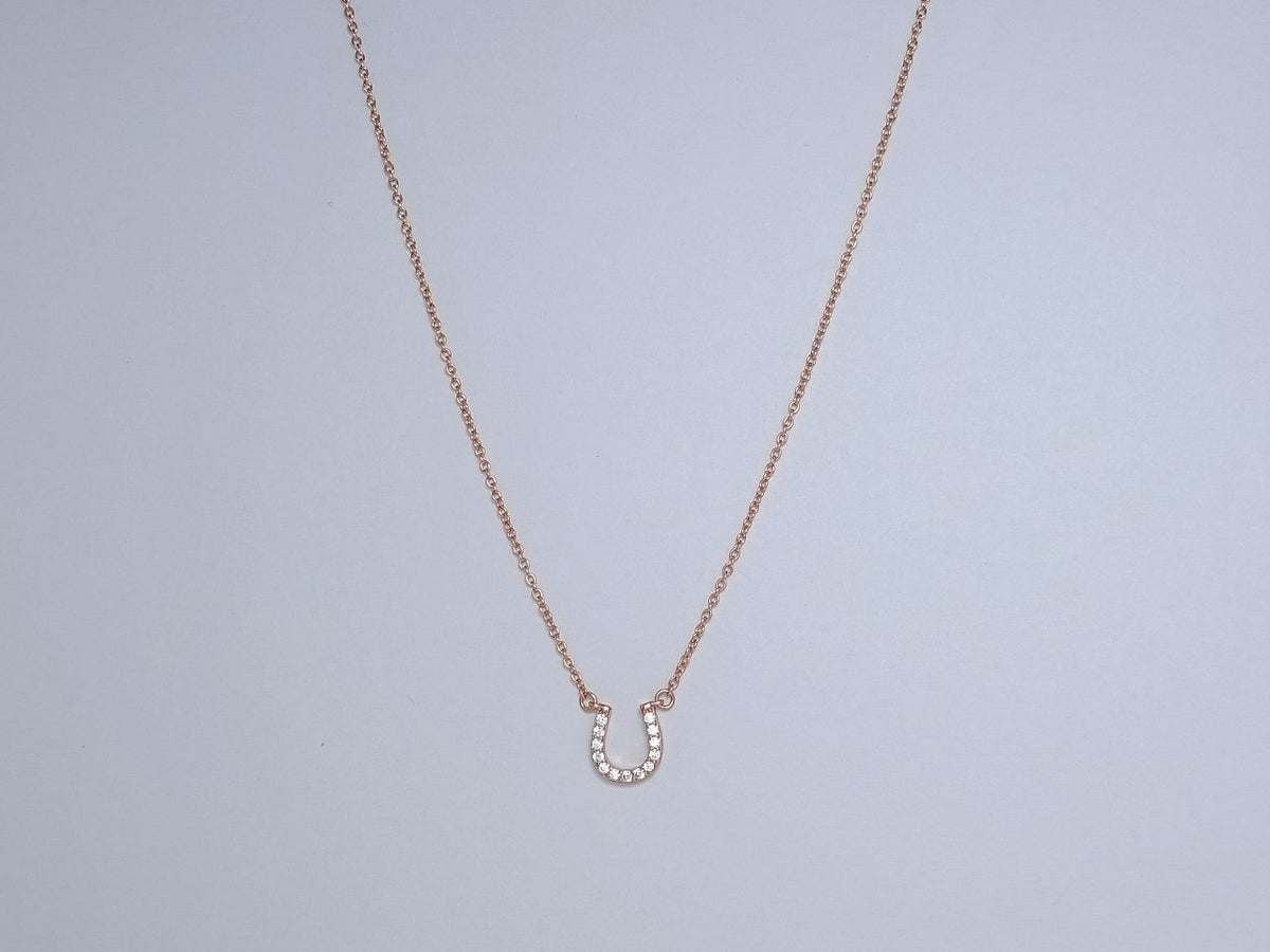 [Reverie Jewels]U DIAMONDS PEDANT NECKLACE