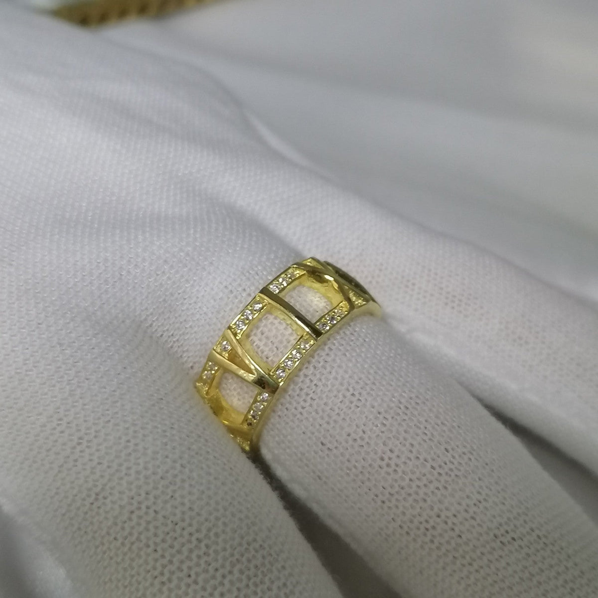 [Reverie Jewels]ATLAS LARGE OPEN DIAMOND RING