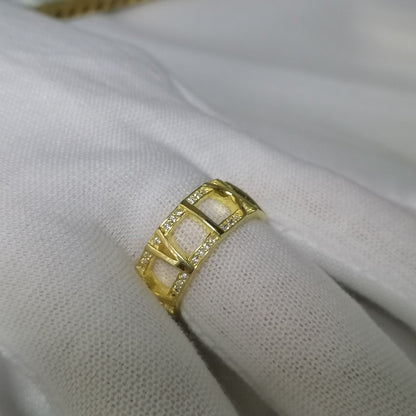 [Reverie Jewels]ATLAS LARGE OPEN DIAMOND RING