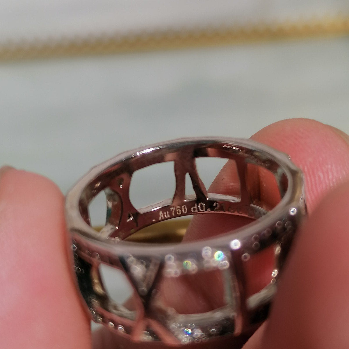 [Reverie Jewels]ATLAS LARGE OPEN DIAMOND RING
