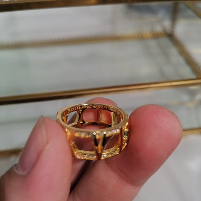 [Reverie Jewels]ATLAS LARGE OPEN DIAMOND RING