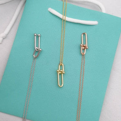 [Reverie Jewels]HARDWEAR GOLD DROP PEDANT NECKLACE