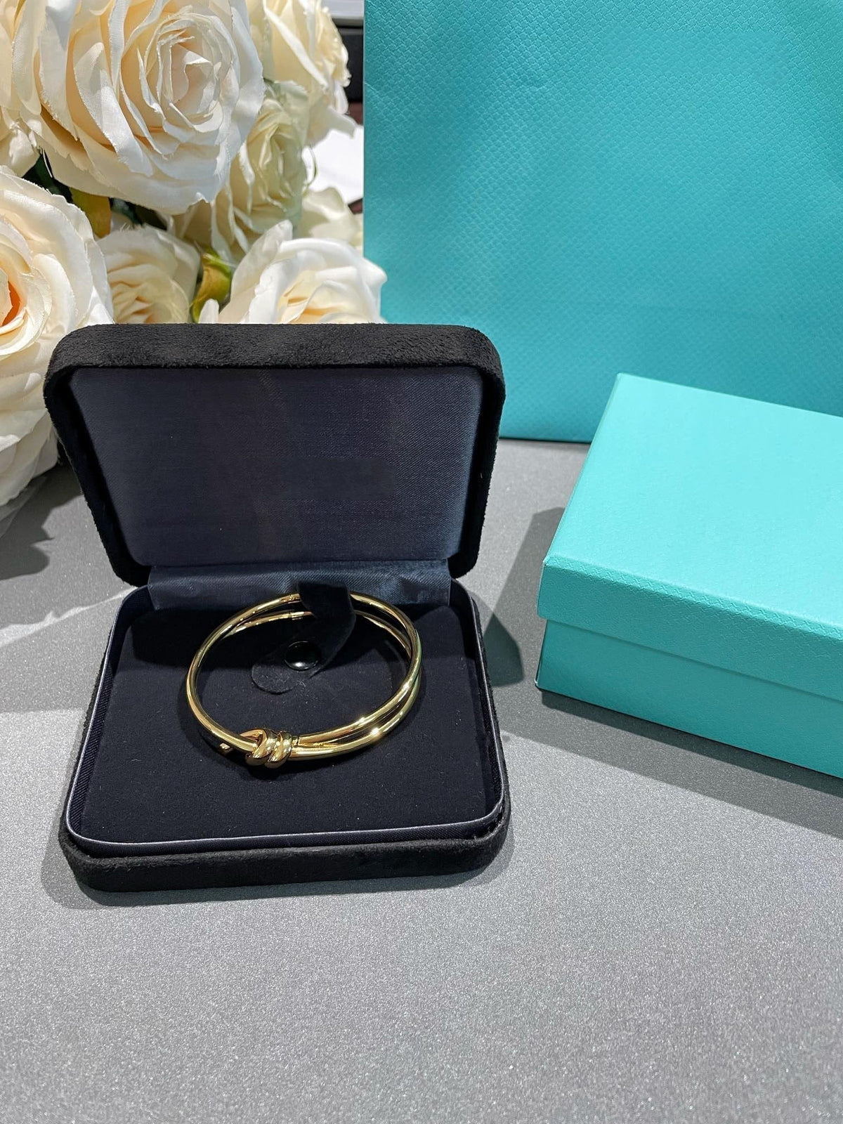 [Reverie Jewels]KNOT DOUBLE ROW GOLD BRACELET