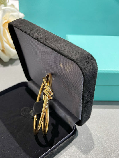[Reverie Jewels]KNOT DOUBLE ROW GOLD BRACELET