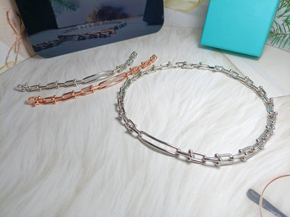[Reverie Jewels]HARDWEAR LONG CHAIN BRACELET