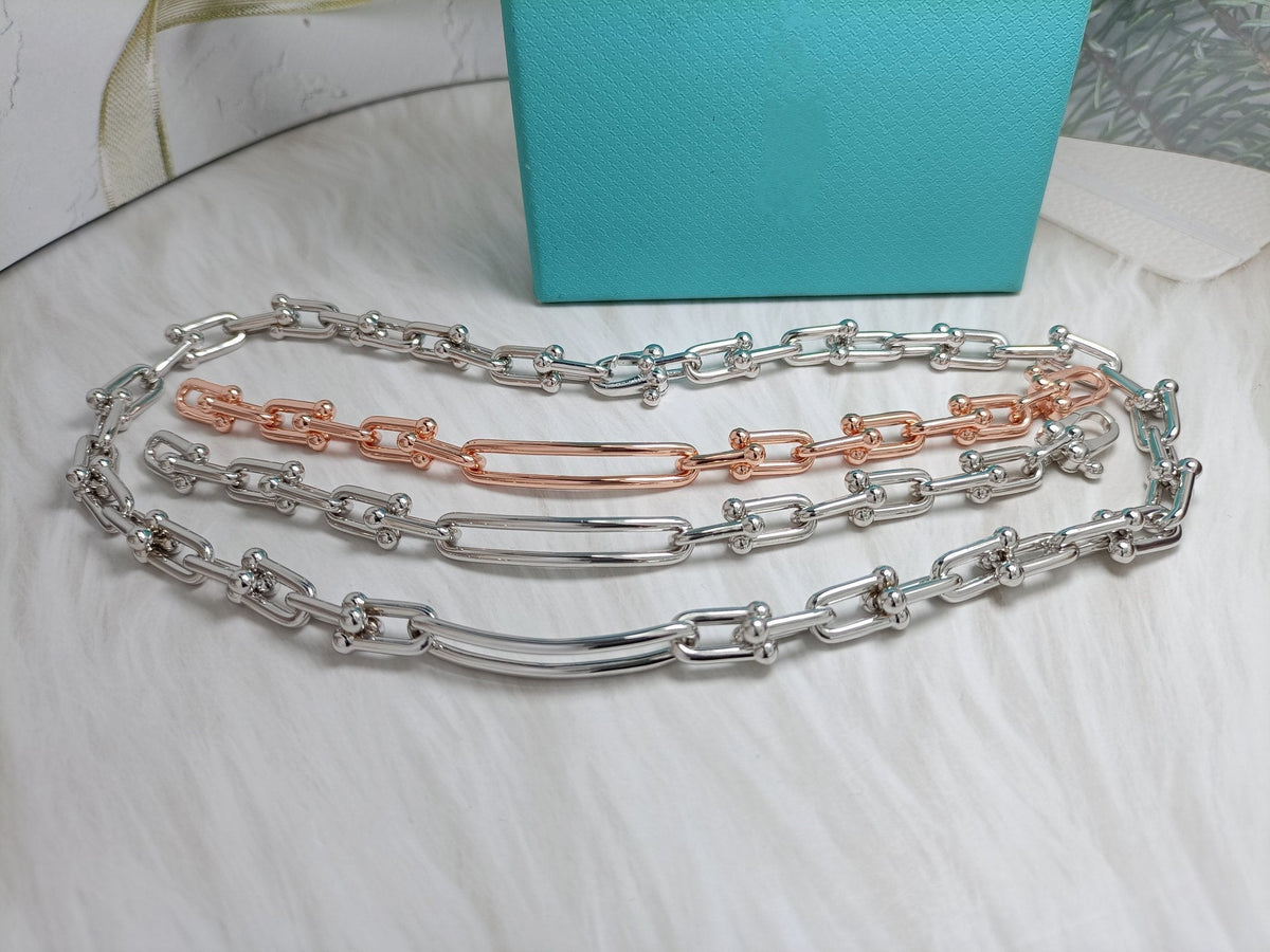 [Reverie Jewels]HARDWEAR LONG CHAIN BRACELET
