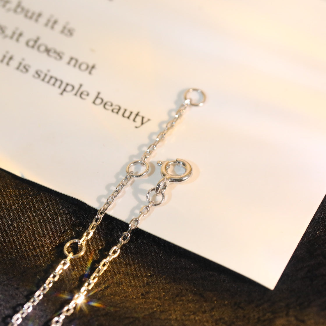 [⭐Reverie Jewels]SUN MOTIF PINK MOP SILVER BRACELET