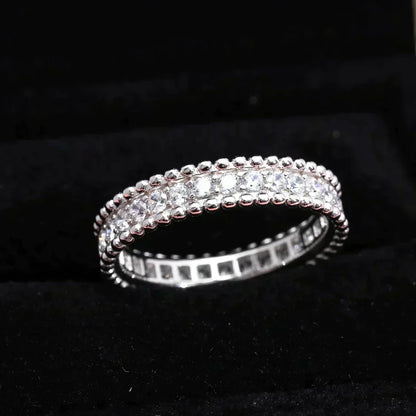 [⭐Reverie Jewels]PERLEE DIAMOND SILVER RING