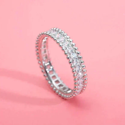 [⭐Reverie Jewels]PERLEE DIAMOND SILVER RING