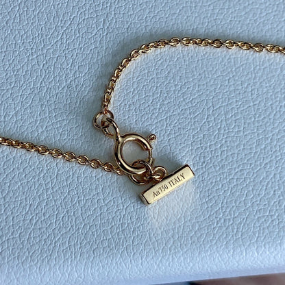 [Reverie Jewels]T DIAMOND CIRCLE PEDANT NECKLACE