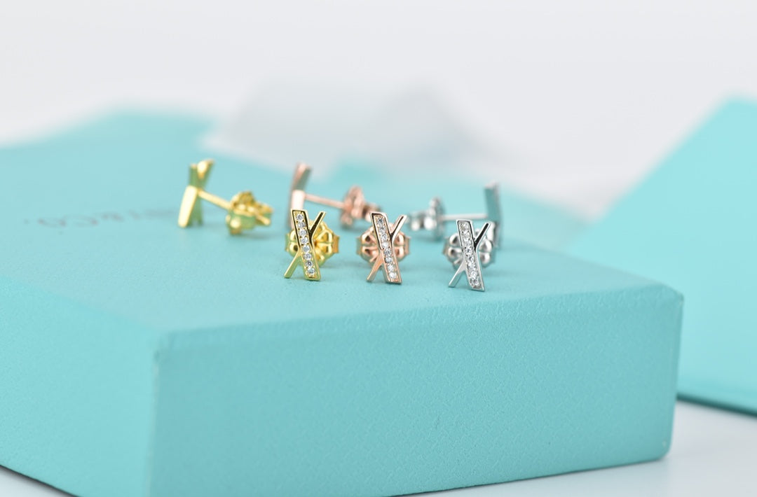 [Reverie Jewels]ATLAS DIAMOND STUD EARRINGS